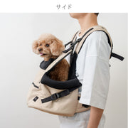 FAD フロントホールド・キャリー/ベージュ | DADWAY PET DEPARTMENT